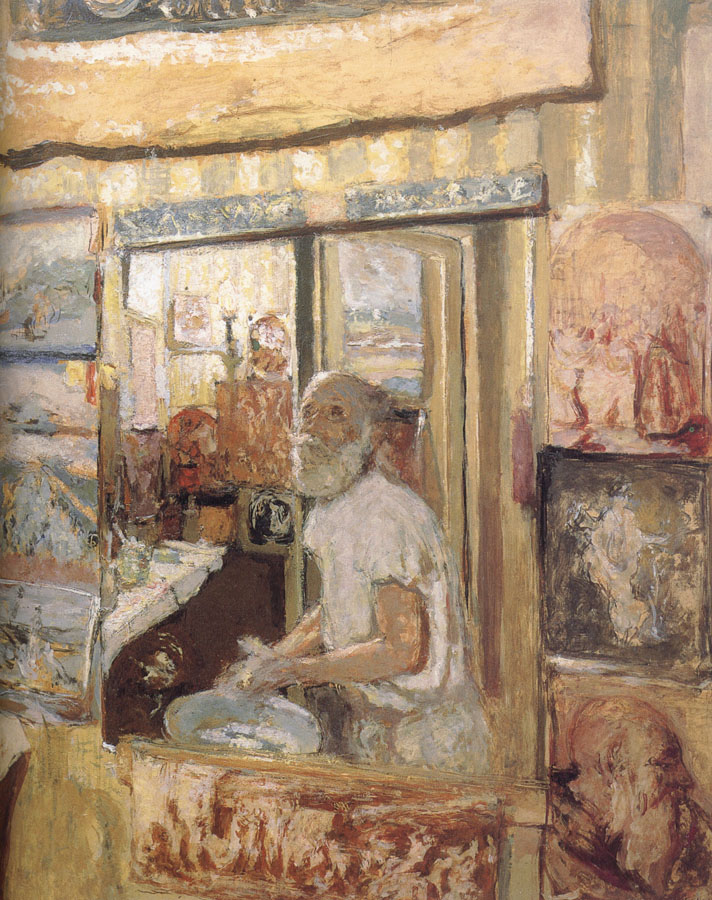 Edouard Vuillard In the mirror of herself